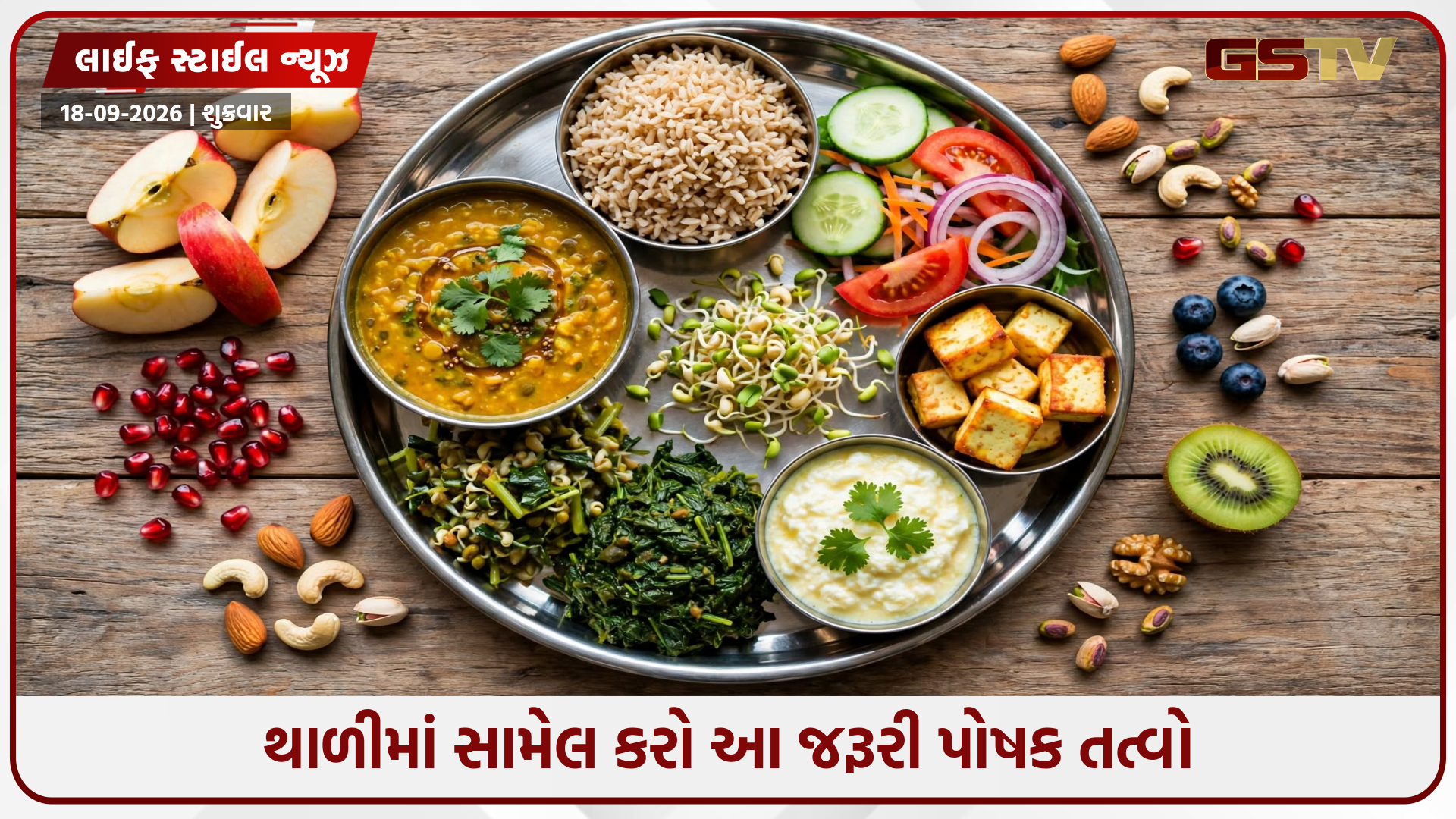 શું તમારી થાળીમાં છે આ જરૂરી પોષક તત્વો? જાણો નિરોગી રહેવા માટે કેવી હોવી જોઈએ ડિશ