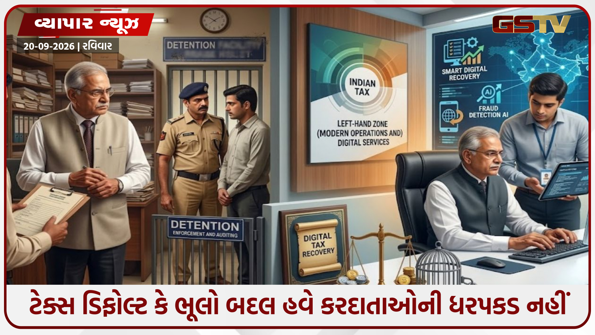 ટેક્સ ડિફોલ્ટ કે ભૂલો બદલ હવે કરદાતાઓની ધરપકડ નહીં; CBDTએ નિયમોમાંથી જેલ અને અટકાયતની જોગવાઈઓ રદ કરી