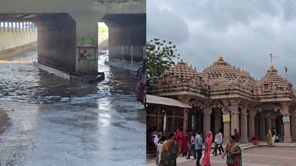 Ahmedabad / ધોળકામાં પ્રસિદ્ધ ગણપતિ મંદિર તરફ જતો અંડરપાસ જળબંબાકાર, ગણેશ ઉત્સવમાં જ હાલાકી
