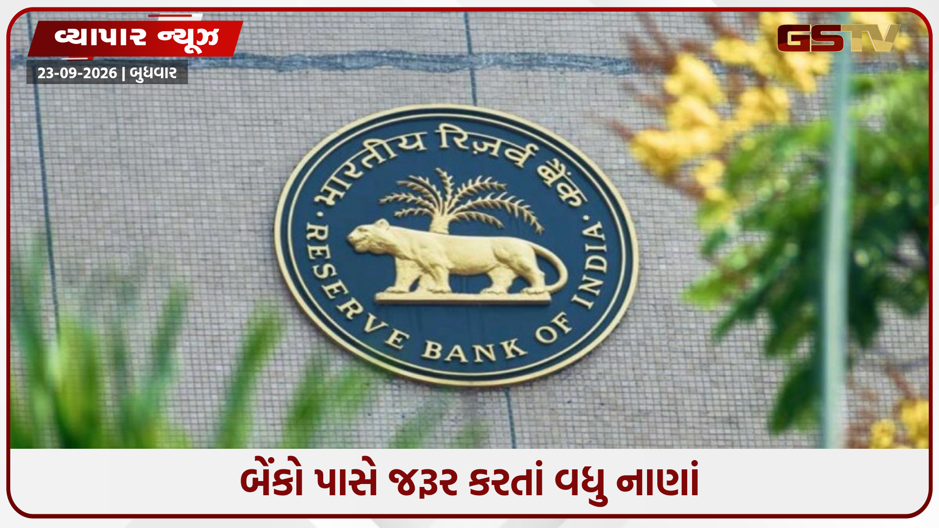 બેંકિંગ સિસ્ટમમાં વધારાની રોકડ, RBIએ લગાવી બ્રેક, જાણો શું થશે અસર
