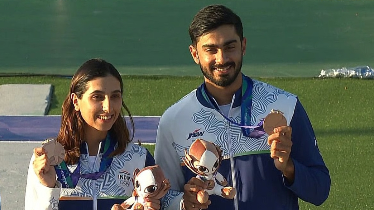 Asian Games 2026 / શૂટિંગમાં ભારતને મળ્યો વધુ એક મેડલ, ભારતીય મિક્સ સ્કીટ ટીમે બ્રોન્ઝ જીત્યો