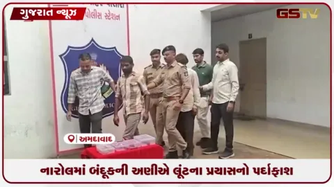 VIDEO: નારોલમાં બંદૂકની અણીએ લૂંટના પ્રયાસનો પર્દાફાશ