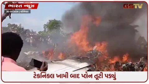 VIDEO: હવામાં જ ટેક્નિકલ ખામી સર્જાતાં પ્લેન ક્રેશ; સેનાના 2 ટોચના અધિકારી સહિત 14નાં મોત