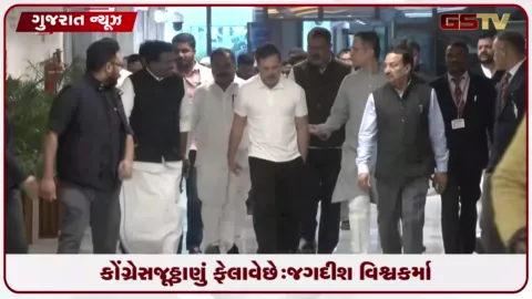 VIDEO: ચૂંટણી પંચ પર કોંગ્રેસના પ્રહારો સામે ભાજપ પ્રદેશ પ્રમુખ જગદીશ વિશ્વકર્માનો પલટવાર: કહ્યું– કોંગ્રેસ જૂઠાણું ફેલાવે છે