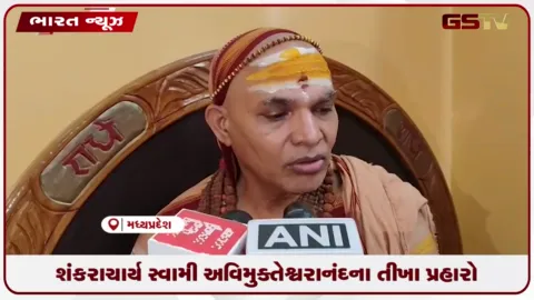 VIDEO: જબલપુરમાં શંકરાચાર્ય સ્વામી અવિમુક્તેશ્વરાનંદે મુખ્ય ચૂંટણી કમિશ્નર અને ગૌ રક્ષા મુદ્દે કરી આકરી ટીકા