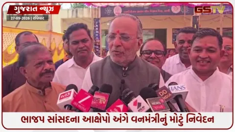 VIDEO: સાગબારામાં જંગલ જમીન વિવાદ મુદ્દે સાંસદ મનસુખ વસાવાના આક્ષેપો પર વનમંત્રીએ આપી પ્રતિક્રિયા, જાણો શું કહ્યું?