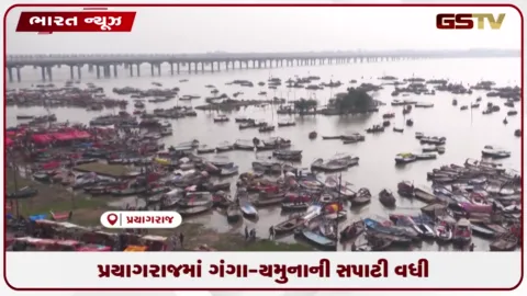 VIDEO: પ્રયાગરાજમાં ગંગા-યમુનાની સપાટી વધી