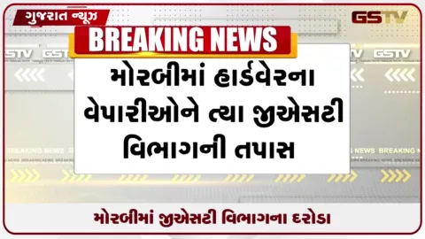 VIDEO: મોરબીમાં GST વિભાગ ત્રાટક્યું, ચાર હાર્ડવેર વેપારીઓને ત્યાં દરોડાથી ફફડાટ વ્યાપ્યો