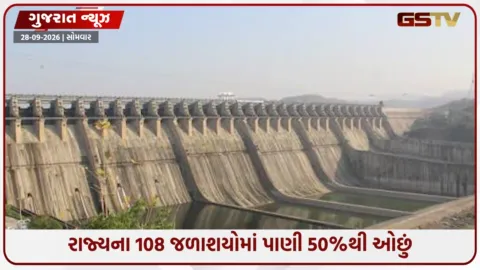 VIDEO:  એક તરફ સરદાર સરોવર છલોછલ, બીજી તરફ રાજ્યના 108 જળાશયોમાં પાણી 50%થી ઓછું