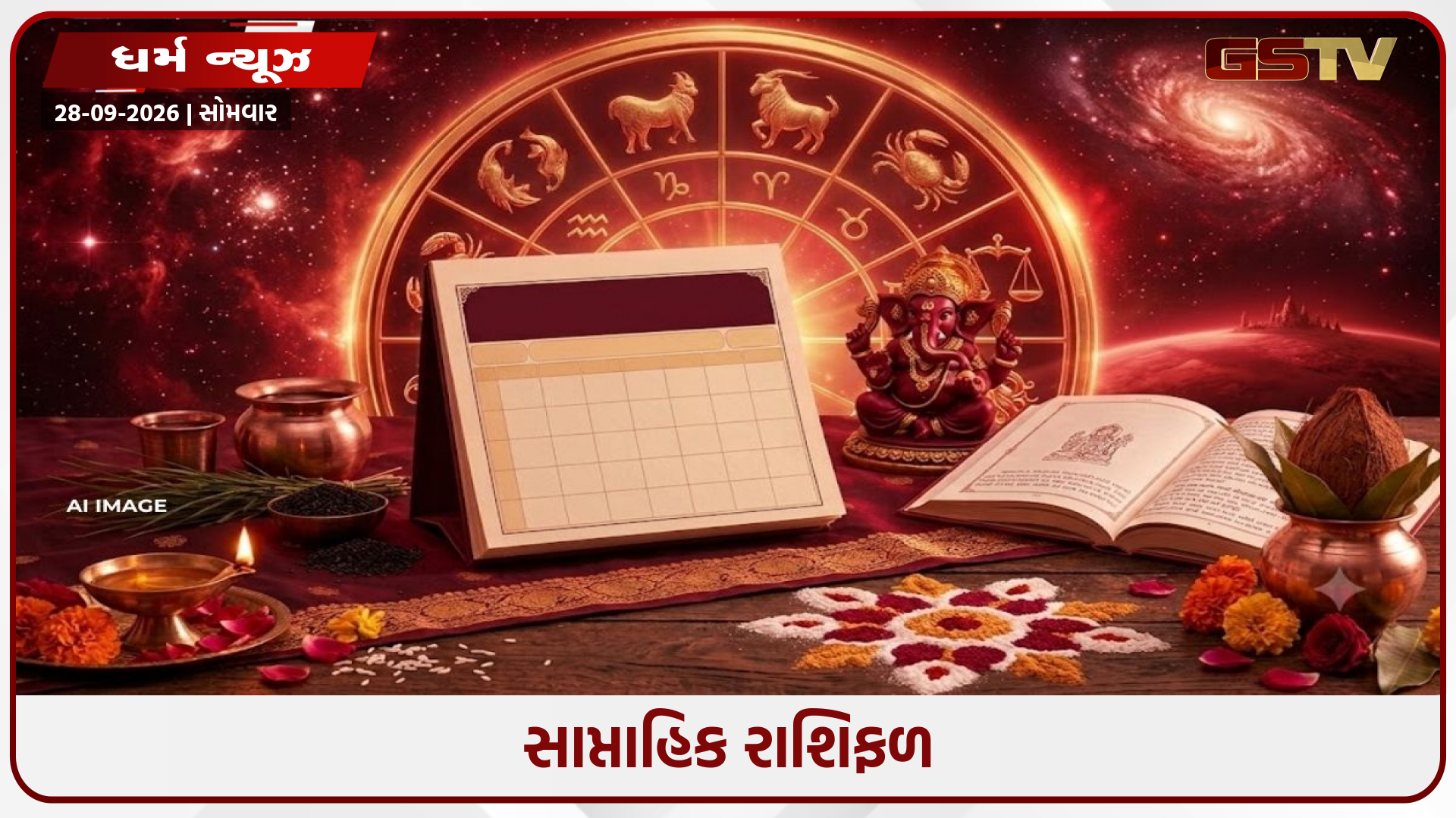 28 સપ્ટેમ્બરથી 4 ઓક્ટોબરનું સાપ્તાહિક રાશિફળ: 12 રાશિઓ માટે કેવું રહેશે આ સપ્તાહ?