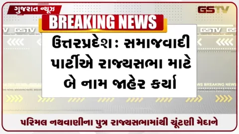VIDEO: પરિમલ નથવાણીના પુત્ર રાજ્યસભામાંથી ચૂંટણી મેદાને