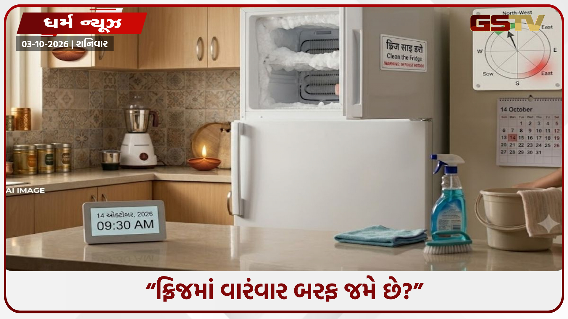 ફ્રિજમાં વારંવાર બરફ જામી રહ્યો છે? વાસ્તુ અનુસાર તરત કરો આ 4 કામ, નહીં તો વધશે મુશ્કેલી!