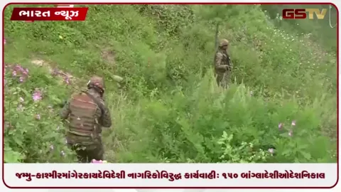 VIDEO: જમ્મુ-કાશ્મીરમાં ગેરકાયદે વિદેશી નાગરિકો વિરુદ્ધ કાર્યવાહી: ૧૫૦ બાંગ્લાદેશીઓ દેશનિકાલ કરાયો