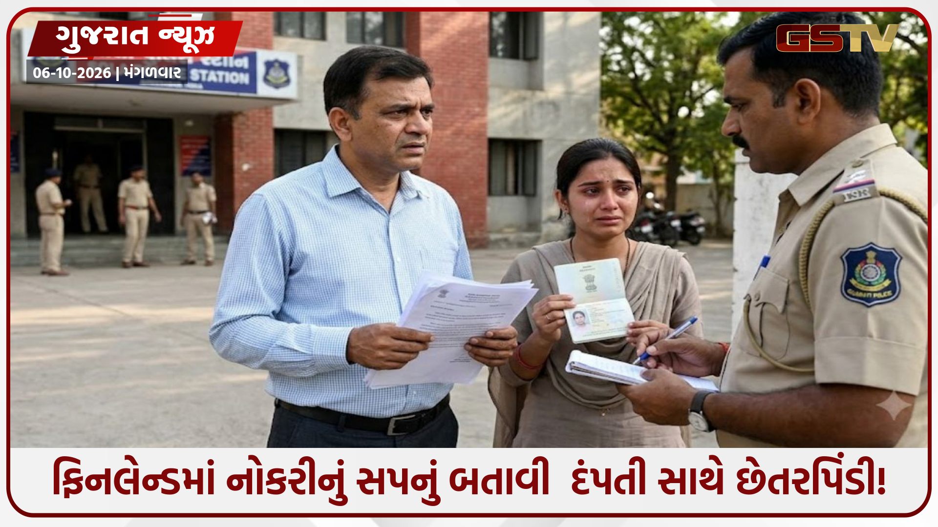 ફિનલેન્ડમાં નોકરી અને વર્ક પરમિટના નામે દંપતી સાથે છેતરપિંડી, મુંબઈ એરપોર્ટ પહોંચ્યા ત્યારે ખુલી પોલ
