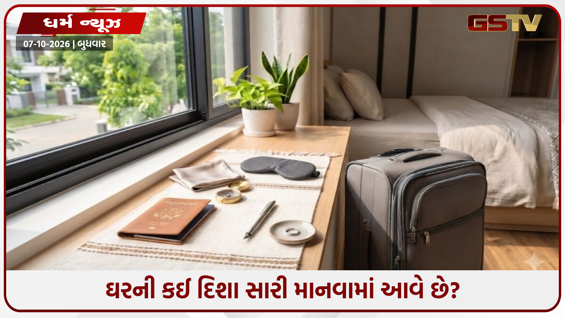 તમારા ઘરમાં સુટકેસ ક્યાં રાખવી જોઈએ? જાણો આ મહત્ત્વપૂર્ણ વાસ્તુ નિયમો