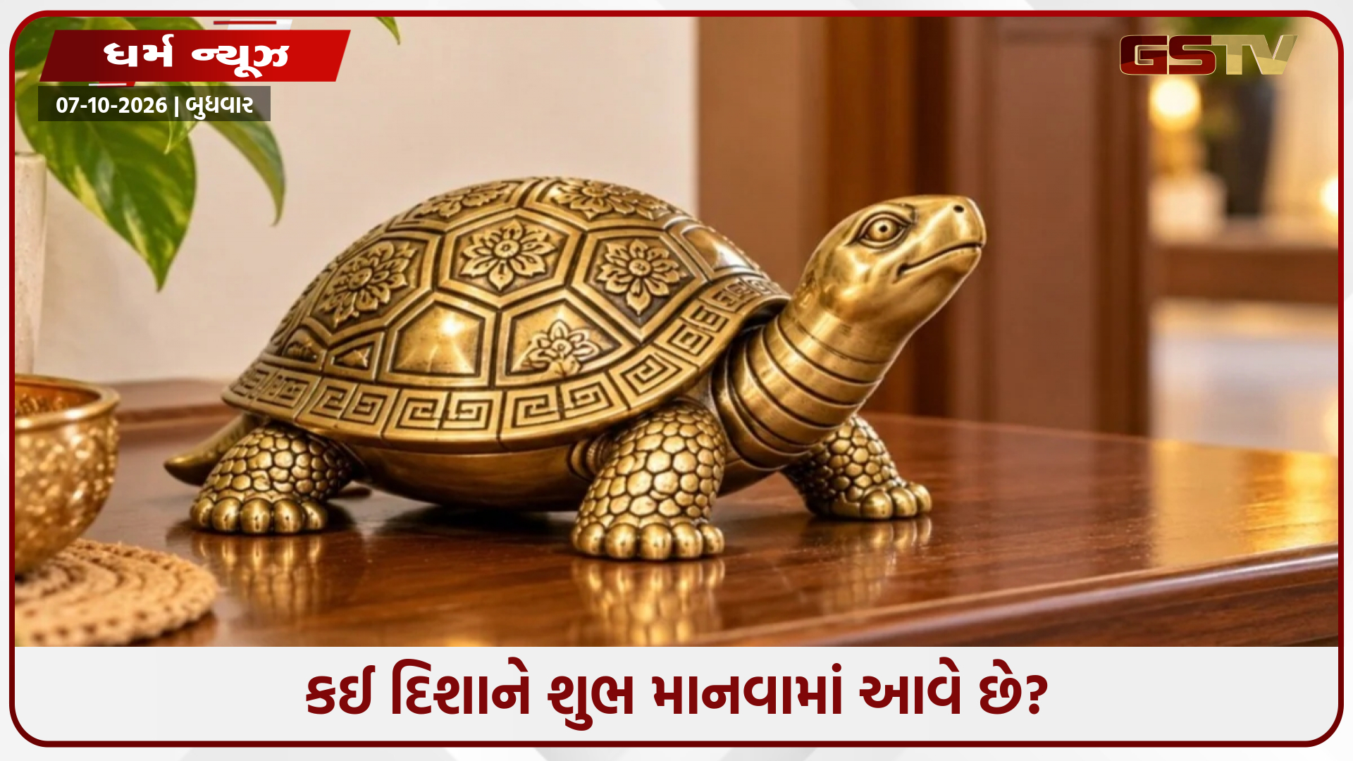 શું ફેંગ શુઈ કાચબો મુખ્ય દરવાજા પર મૂકવો જોઈએ? જાણો સાચી દિશા