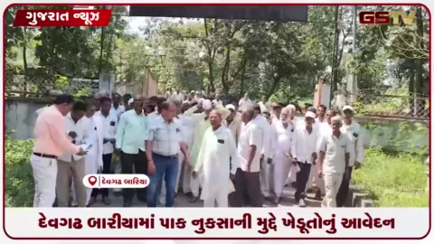 VIDEO: દેવગઢ બારીયામાં પાક નુકસાની મુદ્દે ખેડૂતોનું આવેદન