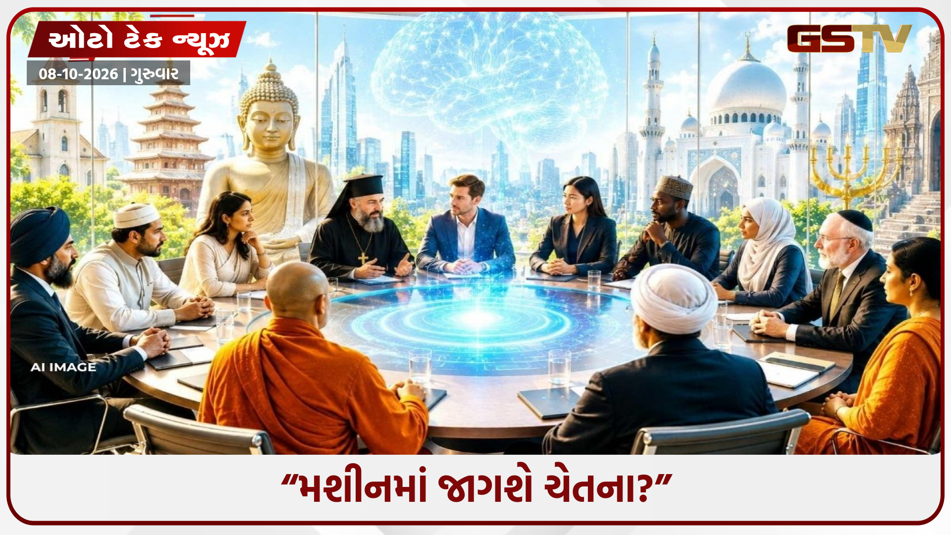 AIમાં ચેતના આવી શકે? ધર્મગુરુઓ સાથે Anthropicની ખાસ બેઠક