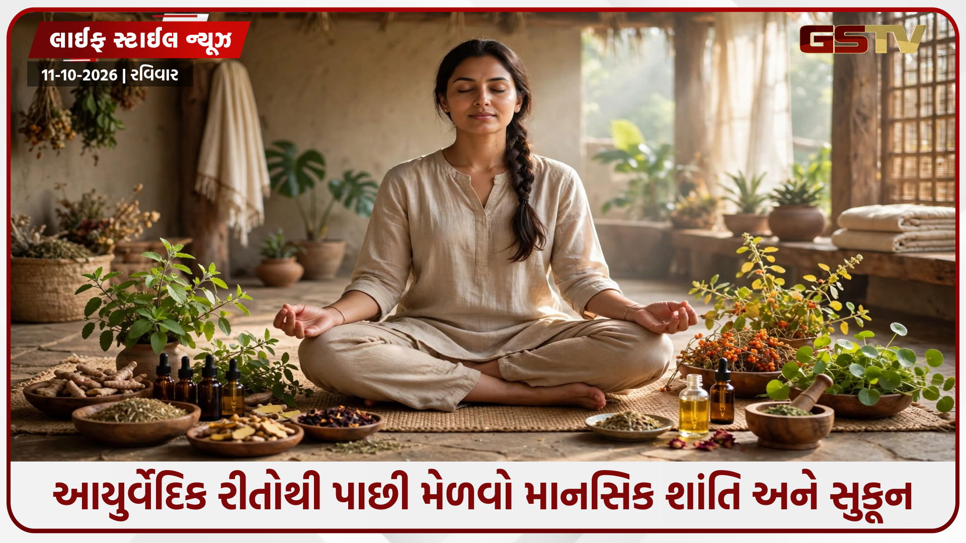 માનસિક તણાવ અને અતિશય વિચારોથી છો પરેશાન? અપનાવો આ આયુર્વેદિક સરળ ઉપાયો