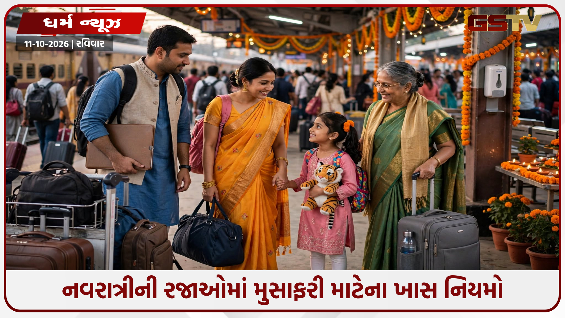 નવરાત્રીમાં ફરવા જવાનો પ્લાન છે? મુસાફરી દરમિયાન આ મહત્વપૂર્ણ બાબતોનું ચોક્કસ રાખજો ધ્યાન!